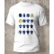 AFC Wimbledon Retro Art Football Shirts T-Shirt AFC Wimbledon Retro Art Football Shirts T-Shirt